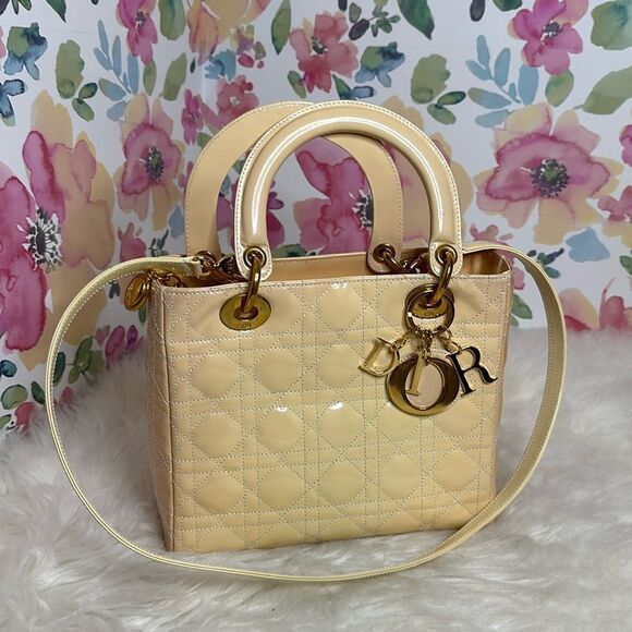 💯Authentic Lady Dior Canage Two-Way Handbag🍀 - Picture 15 of 17